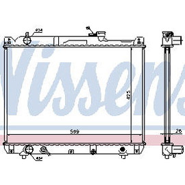 01-04 G.VITARA +XL7 РАДИАТОР ОХЛАЖДЕН AT 2.7 (2 ряд) (NISSENS) (AVA) (SZGVT01-912)