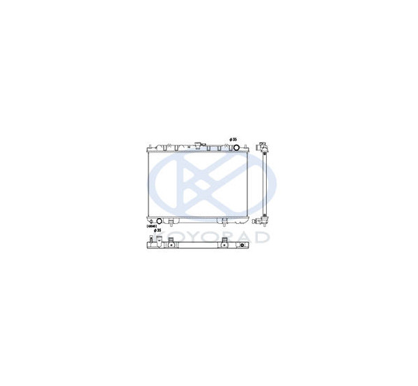 01- X-TRAIL РАДИАТОР ОХЛАЖДЕН MT 2.2 (дизель) (KOYO) (NNXTR01-913)