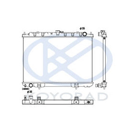 01- X-TRAIL РАДИАТОР ОХЛАЖДЕН MT 2.2 (дизель) (KOYO) (NNXTR01-913)