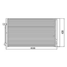 X5 КОНДЕНСАТОР КОНДИЦ (см.каталог) 07- (BM0X507-931)