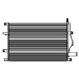 S80 +(S70/V70/C70/XC70/S60 00- ) КОНДЕНСАТОР КОНДИЦ (см.каталог) 98- (VVS8098-930)