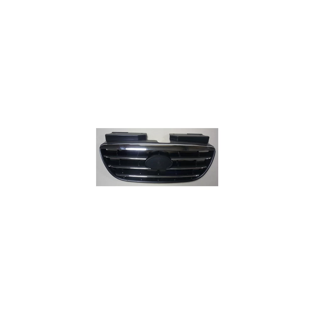 ELANTRA РЕШЕТКА РАДИАТОРА ХРОМ ЧЕРН (Китай) 07- (HNELA07-101)