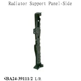 COROLLA 07-12 Панель радиатора БОКОВАЯ часть лев