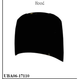 E90 04-11 Капот 04-08 (сталь)