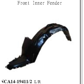 MAZDA 323 99-03 Передний подкрылок лев